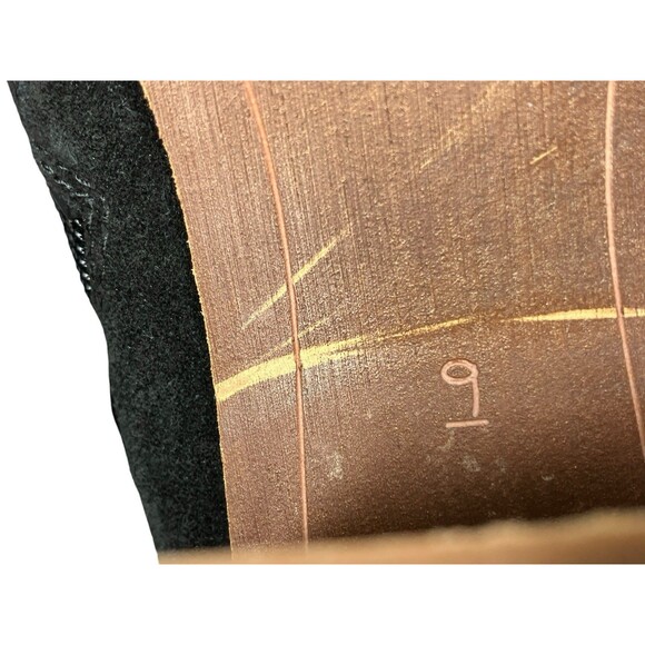 Sam Edelman Shoes Womens Size 9 Black Suede Side Zip‎ Ankle Booties Comfy - Picture 14 of 15